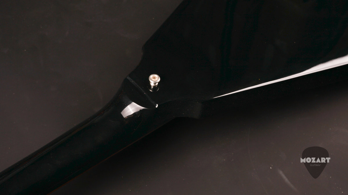 Edwards E-FV-120D Black 2013 MIJ – Mirror Pickguard – DiMarzio DP104 FCR7 Edwards E-FV-120D Black 2013 MIJ – Mirror Pickguard – DiMarzio DP104 FCR7