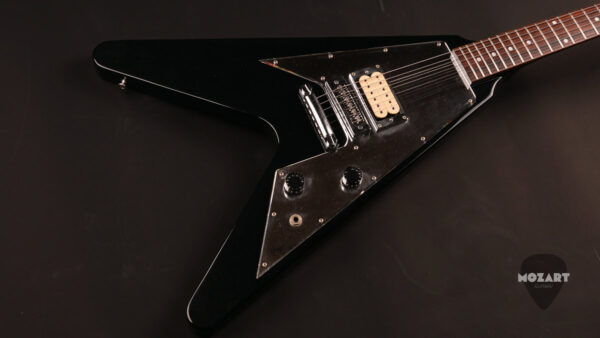 Edwards E-FV-120D Black 2013 MIJ – Mirror Pickguard – DiMarzio DP104 FCR0