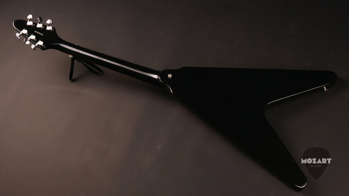 Edwards E-FV-120D Black 2013 MIJ – Mirror Pickguard – DiMarzio DP104 FCR5 Edwards E-FV-120D Black 2013 MIJ – Mirror Pickguard – DiMarzio DP104 FCR5