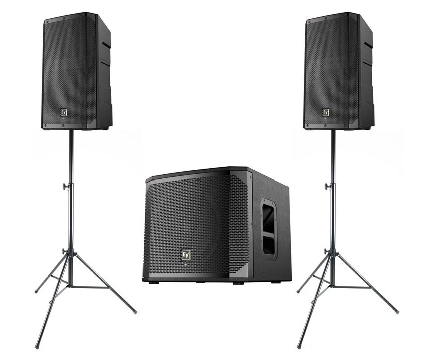 Electro-Voice 2x ELX200-12P + ELX200-12SP - zestaw nagłośnieniowy aktywny Electro-Voice 2x ELX200-12P + ELX200-12SP - zestaw nagłośnieniowy aktywny