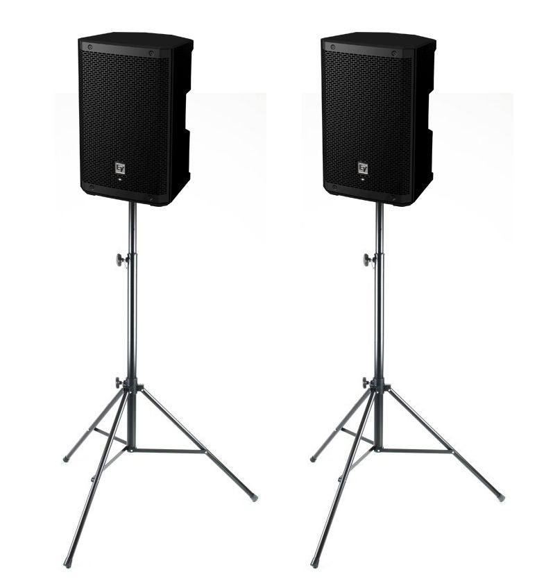 Electro-Voice 2x ZLX-8P-G2 - kolumna aktywna (para) + statywy Electro-Voice 2x ZLX-8P-G2 - kolumna aktywna (para) + statywy
