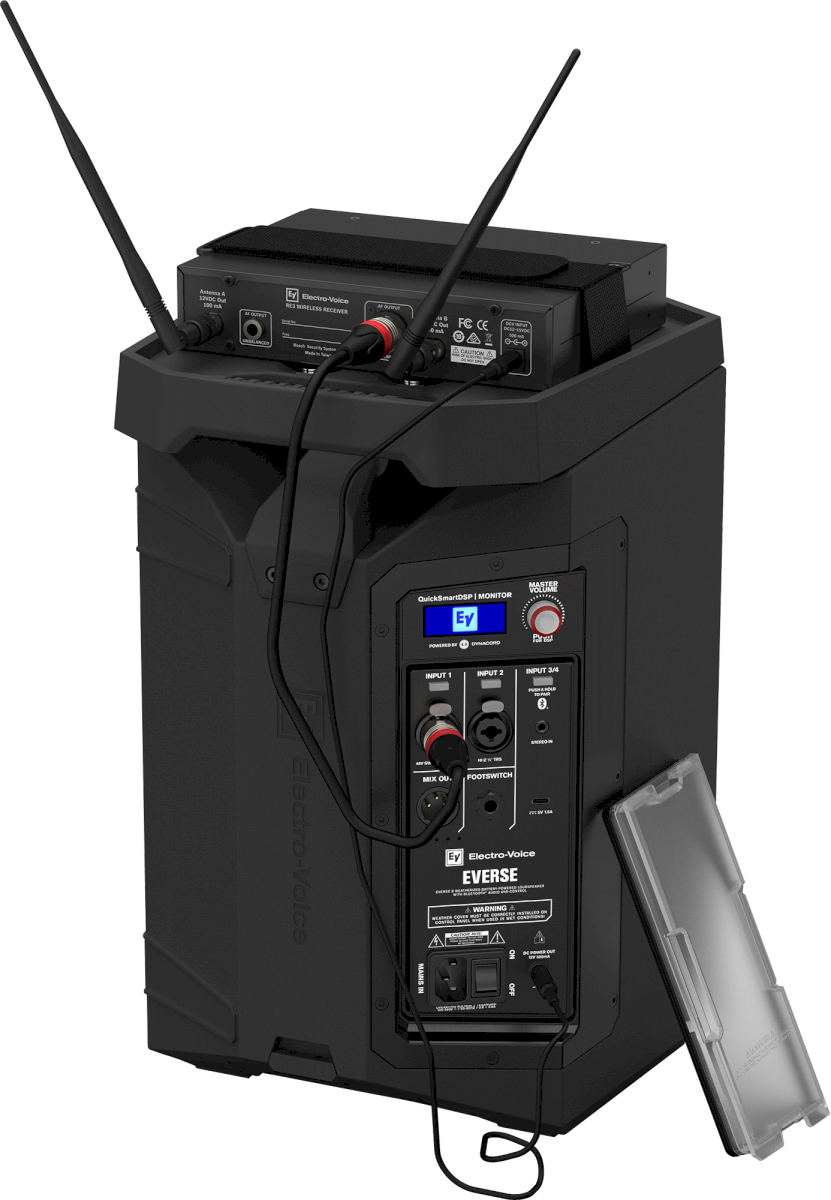Electro-Voice EVERSE 8 - kolumna aktywna IP43 z akumulatorem i bluetooth + pokrowiec i tacka5 Electro-Voice EVERSE 8 - kolumna aktywna IP43 z akumulatorem i bluetooth + pokrowiec i tacka5