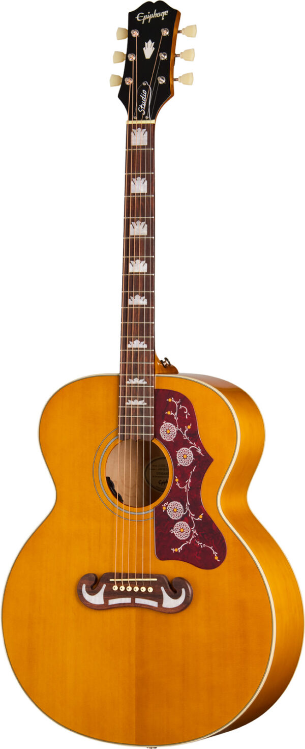 Epiphone J-200 Studio Natural gitara elektroakustyczna