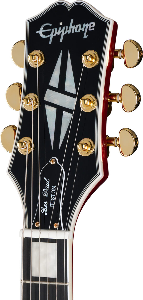Epiphone Les Paul Custom Figured - Incl. Premium Gig Bag Heritage Cherry Sunburst RW gitara elektryczna0