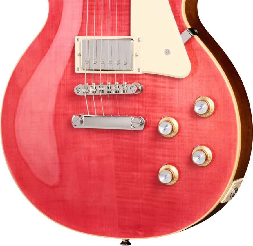 Epiphone Les Paul Standard 60s Figured (Incl. Premium Gig Bag) Fucshia gitara elektryczna2 Epiphone Les Paul Standard 60s Figured (Incl. Premium Gig Bag) Fucshia gitara elektryczna2