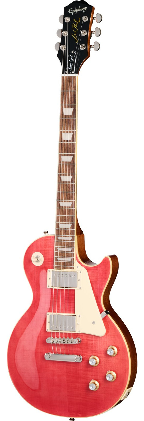 Epiphone Les Paul Standard 60s Figured (Incl. Premium Gig Bag) Fucshia gitara elektryczna