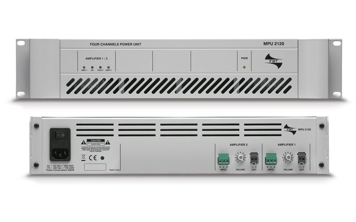 FBT Audio Contractor MPU 4060 wzmacniacz instalacyjny FBT Audio Contractor MPU 4060 wzmacniacz instalacyjny