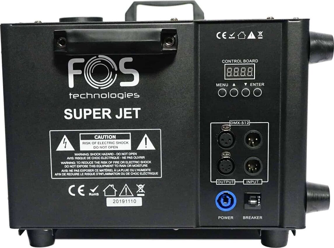 FOS Super JET - wytwornica dymu pionowego CO21 FOS Super JET - wytwornica dymu pionowego CO21