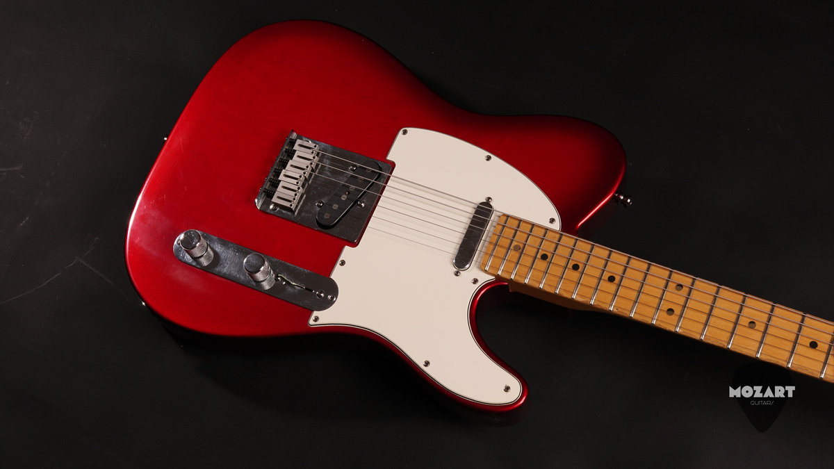Fender American Standard Telecaster – Lipstick Red Metallic (1995)1 Fender American Standard Telecaster – Lipstick Red Metallic (1995)1