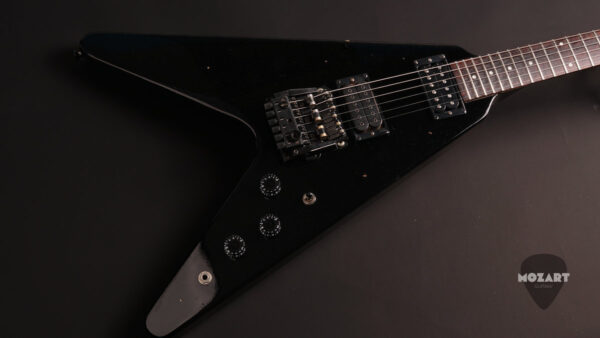 Gibson Flying V 1988 USA – Ebony – Vintage Modified0