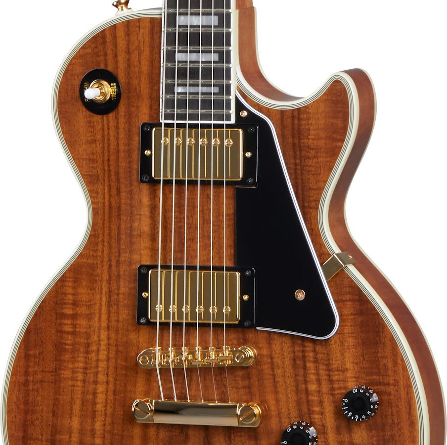 Gitara elektryczna Epiphone Les Paul Custom Koa Koa Natural2 Gitara elektryczna Epiphone Les Paul Custom Koa Koa Natural2