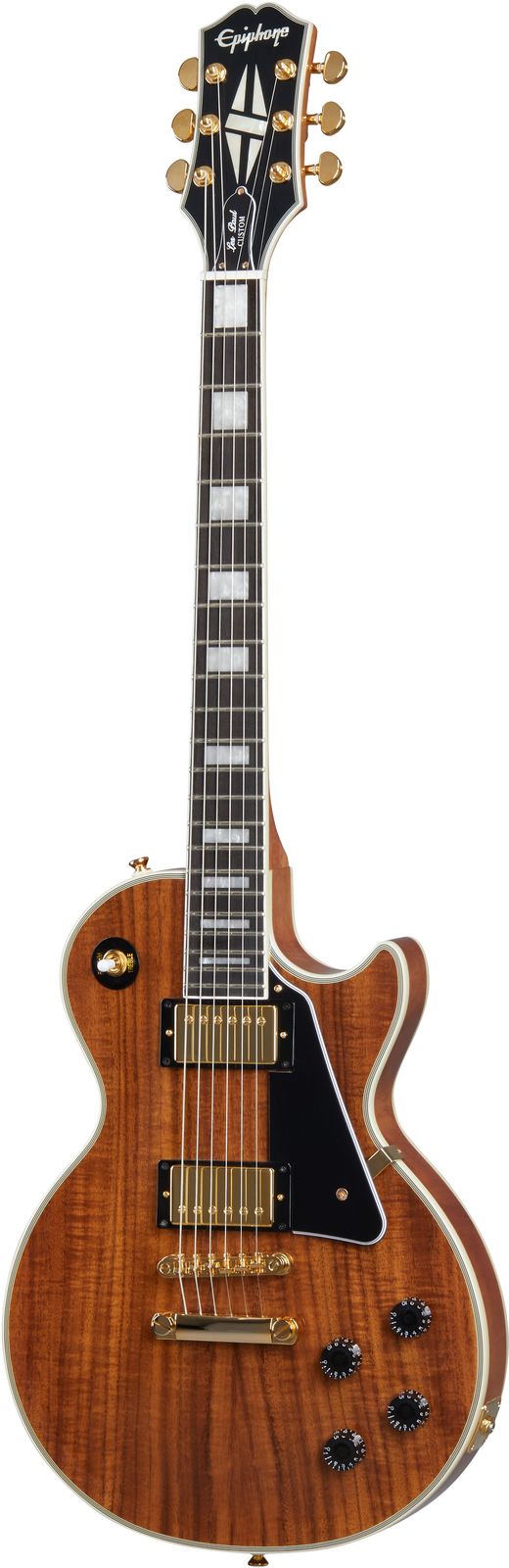 Gitara elektryczna Epiphone Les Paul Custom Koa Koa Natural Gitara elektryczna Epiphone Les Paul Custom Koa Koa Natural