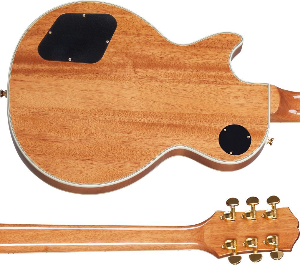 Gitara elektryczna Epiphone Les Paul Custom Koa Koa Natural3 Gitara elektryczna Epiphone Les Paul Custom Koa Koa Natural3