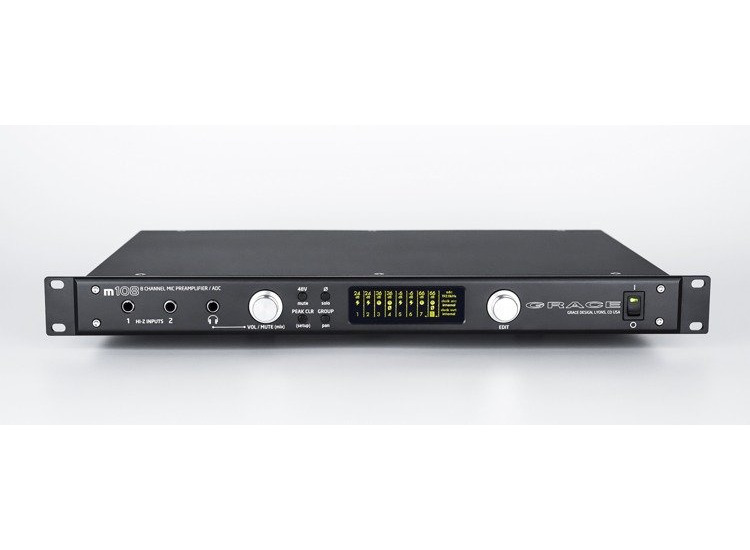 Grace Design m108 - 8 Channel Mic Preamp / ADC Grace Design m108 - 8 Channel Mic Preamp / ADC