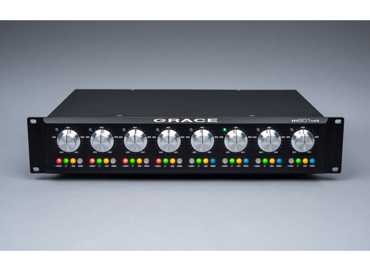 Grace Design m801 Mk2 - 8 Channel Mic Preamp Grace Design m801 Mk2 - 8 Channel Mic Preamp