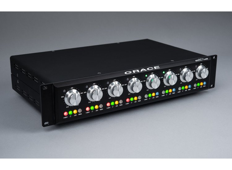 Grace Design m801 Mk2 - 8 Channel Mic Preamp0 Grace Design m801 Mk2 - 8 Channel Mic Preamp0