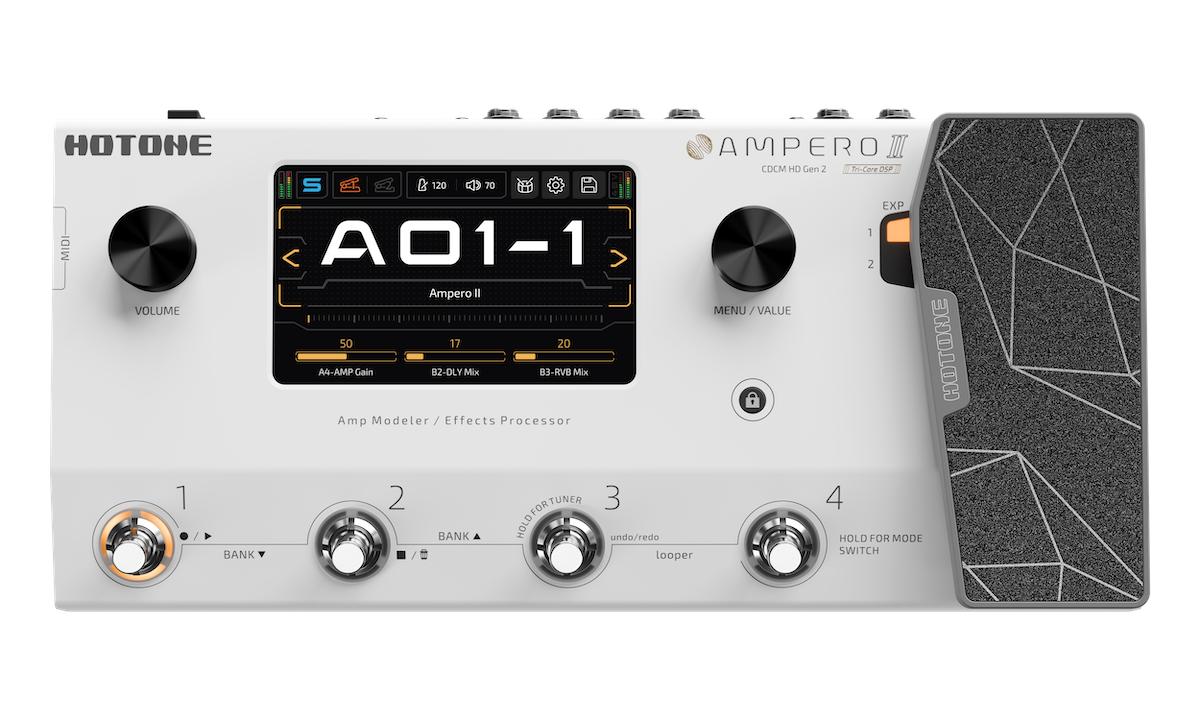 Hotone Ampero II - multiefekt gitarowy Hotone Ampero II - multiefekt gitarowy