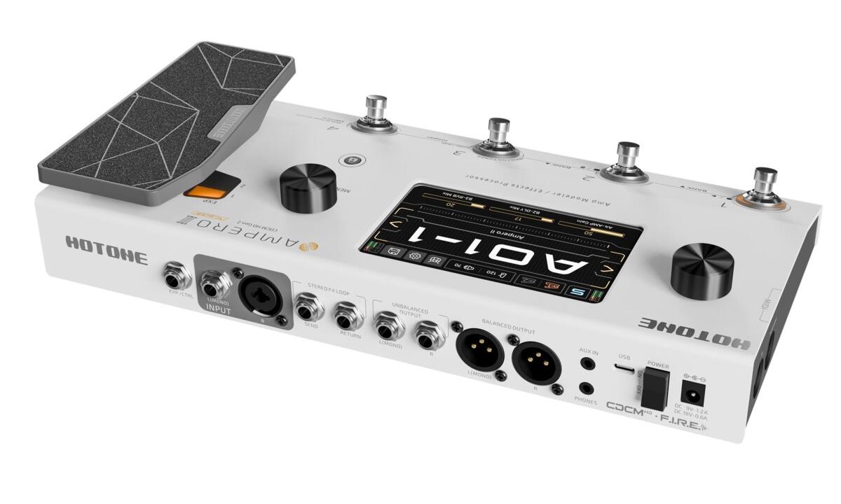 Hotone Ampero II - multiefekt gitarowy2 Hotone Ampero II - multiefekt gitarowy2