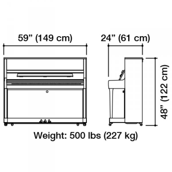 KAWAI K-300 E/P pianino akustyczne 122 cm1 KAWAI K-300 E/P pianino akustyczne 122 cm1