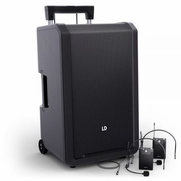 LD SYSTEMS ANNY® 12 BPH2 B5 przenośny system nagłośnieniowy (PA) Bluetooth z zasilaniem akumulatorowym