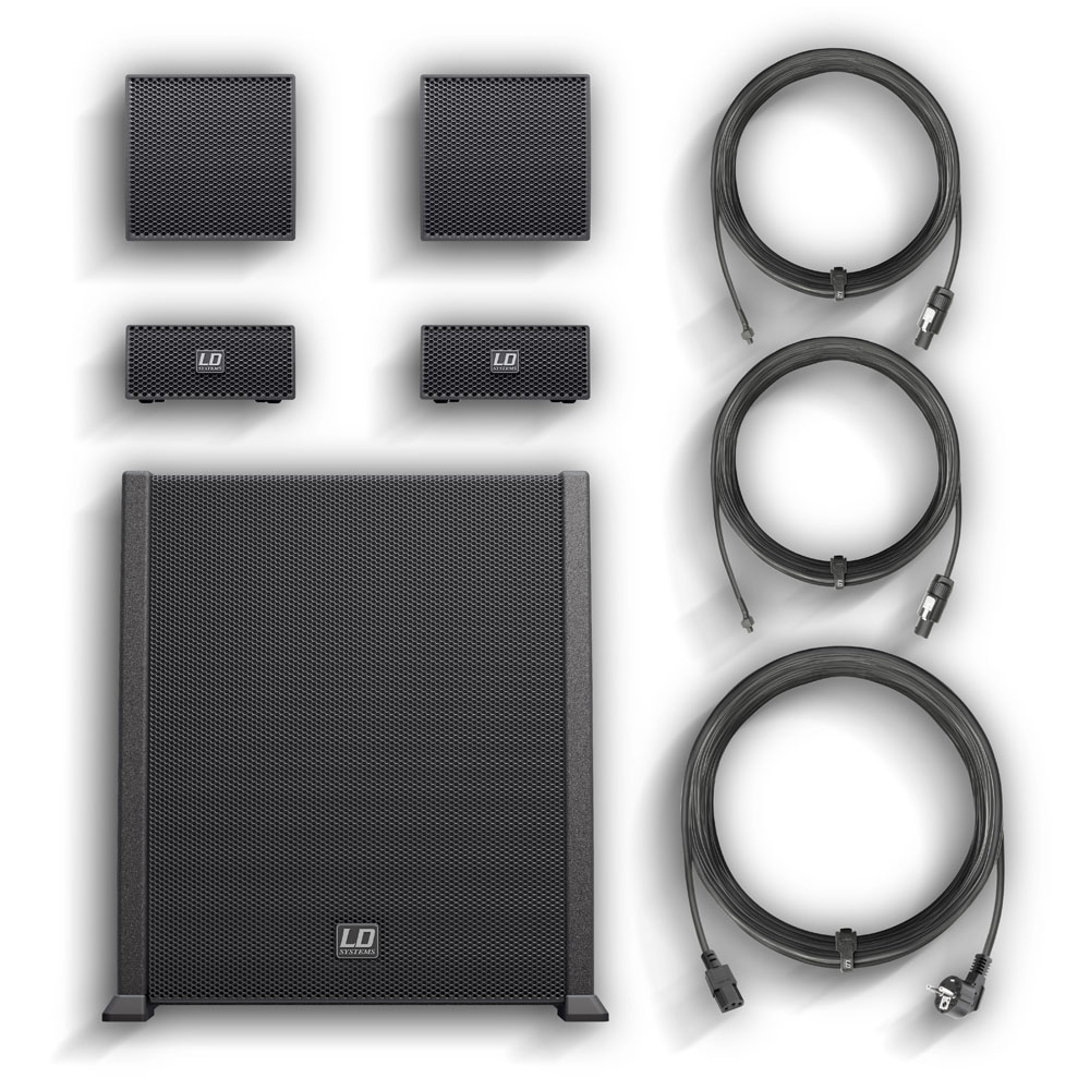 LD Systems CURV 500 AVS - Przenośny system Array, zestaw AV, kabel głośnikowy w zestawie9 LD Systems CURV 500 AVS - Przenośny system Array, zestaw AV, kabel głośnikowy w zestawie9