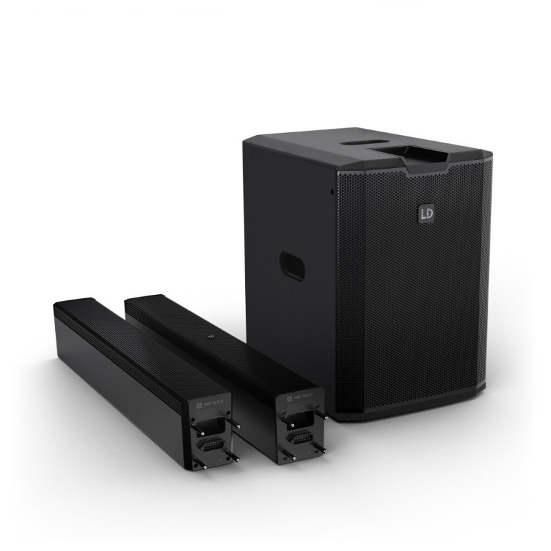 LD Systems Maui 28 G3 Bundle systemy słupkowe MAUI28 G3 + MAUI28 G3 MIX4 LD Systems Maui 28 G3 Bundle systemy słupkowe MAUI28 G3 + MAUI28 G3 MIX4