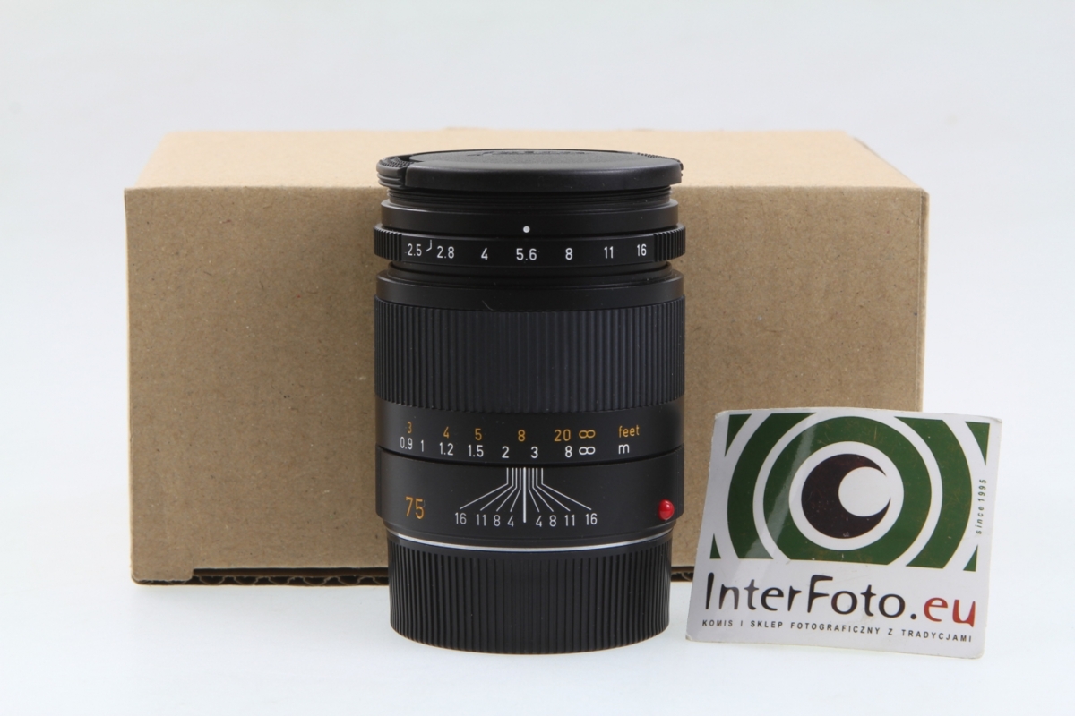 Leica 75/2.5 Summarit-M 6-Bit (11645) Leica 75/2.5 Summarit-M 6-Bit (11645)
