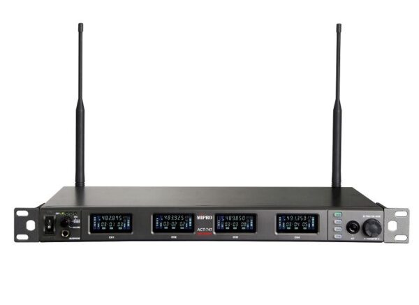 MIPRO ACT-747 (5UA) - 4 kanałowy odbiornik UHF