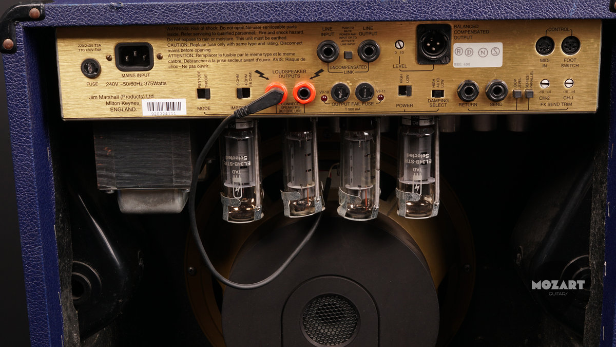 Marshall 30th Anniversary 1962–1992 – Model 6100 Combo 1x12 + 1x12 cabinet3 Marshall 30th Anniversary 1962–1992 – Model 6100 Combo 1x12 + 1x12 cabinet3