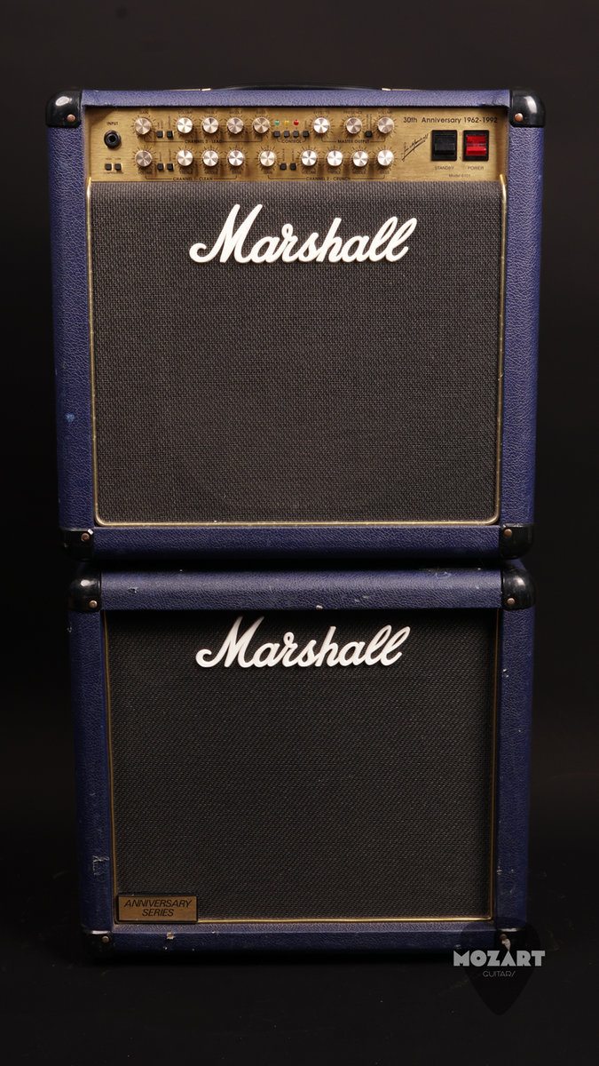 Marshall 30th Anniversary 1962–1992 – Model 6100 Combo 1x12 + 1x12 cabinet Marshall 30th Anniversary 1962–1992 – Model 6100 Combo 1x12 + 1x12 cabinet