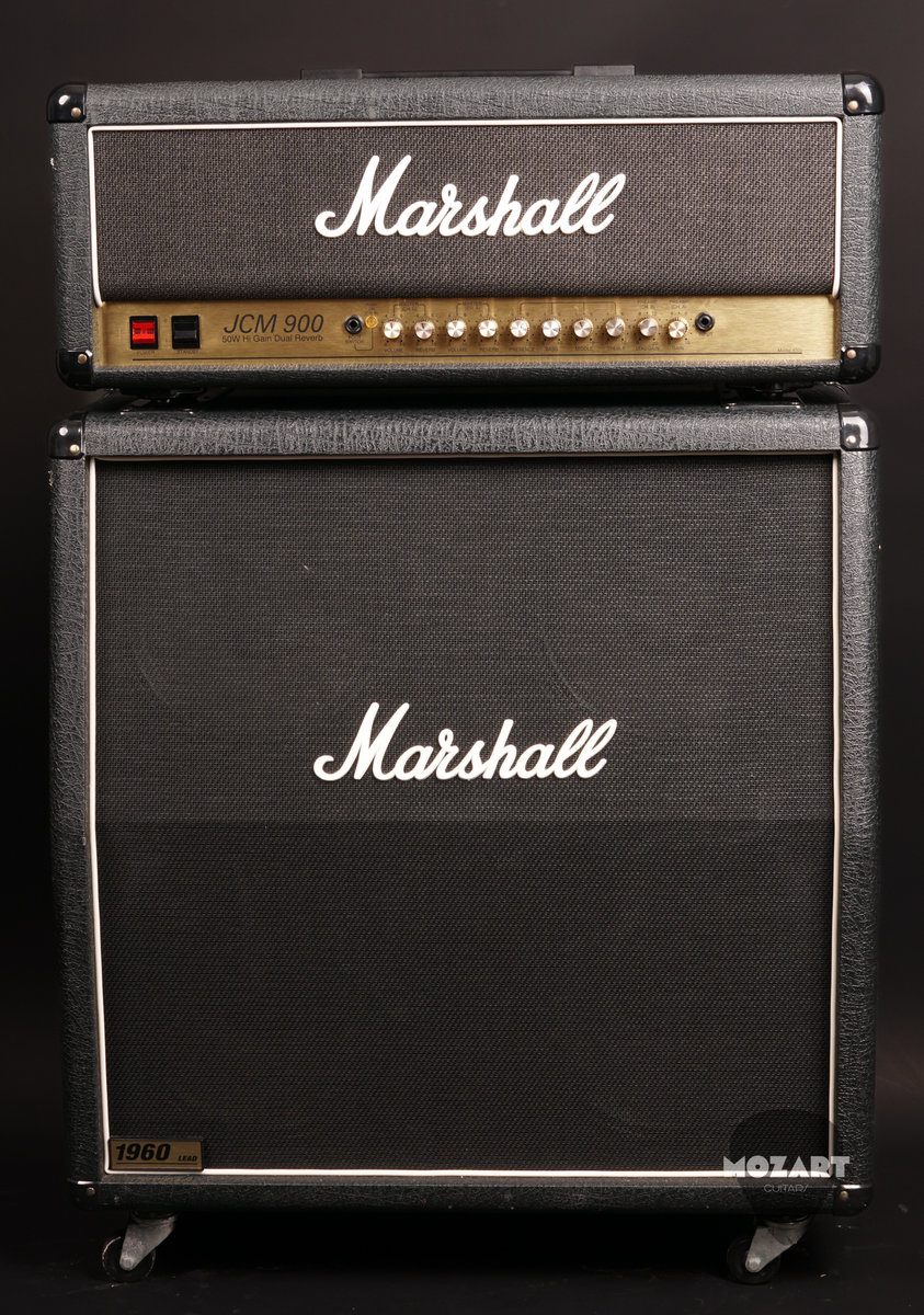 Marshall JCM 900 50W Hi Gain Dual Reverb + Marshall 1960A Lead 4x12 (G12T-75) Marshall JCM 900 50W Hi Gain Dual Reverb + Marshall 1960A Lead 4x12 (G12T-75)