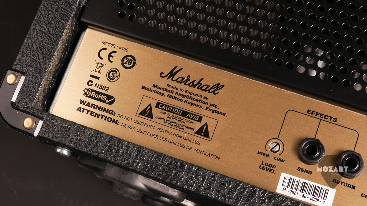 Marshall JCM900 4100 Dual Reverb Head 100W + footswitch5 Marshall JCM900 4100 Dual Reverb Head 100W + footswitch5