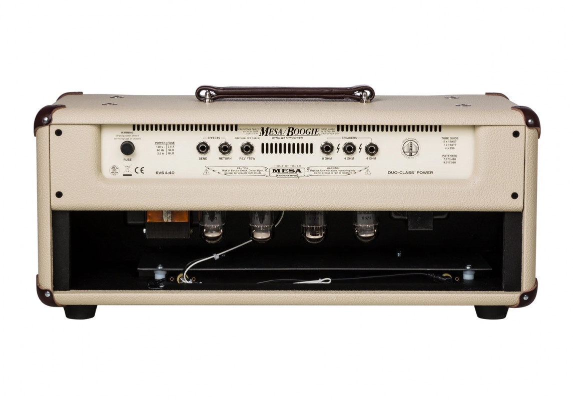 Mesa Boogie California Tweed 6V6 4:40 Head – wzmacniacz gitarowy0 Mesa Boogie California Tweed 6V6 4:40 Head – wzmacniacz gitarowy0
