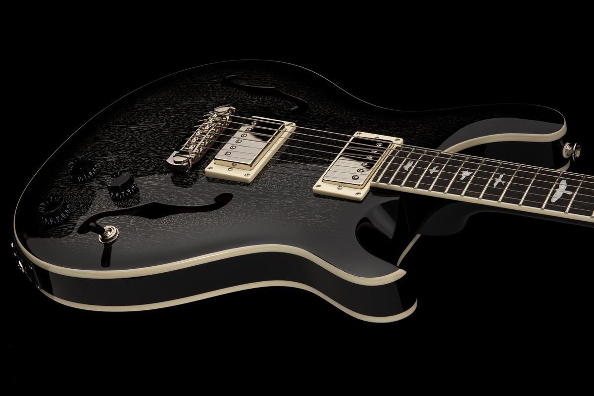PRS SE Hollowbody Standard Piezo Dog Hair Smokeburst - gitara elektryczna3 PRS SE Hollowbody Standard Piezo Dog Hair Smokeburst - gitara elektryczna3