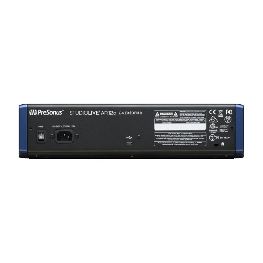 PreSonus StudioLive AR12c - mikser2 PreSonus StudioLive AR12c - mikser2
