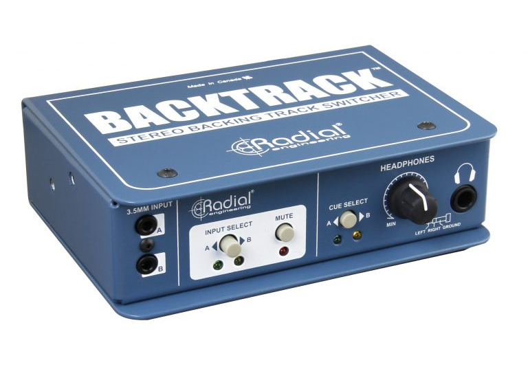 RADIAL Backtrack - Kompaktowy przełącznik stereo RADIAL Backtrack - Kompaktowy przełącznik stereo