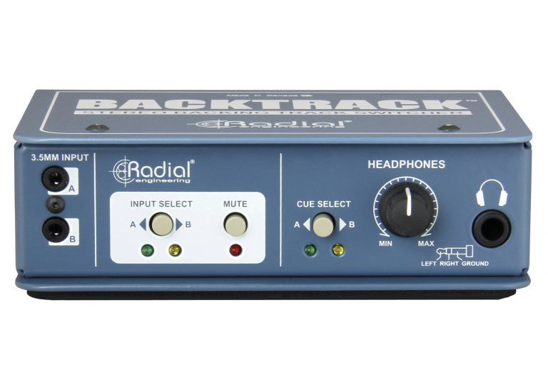 RADIAL Backtrack - Kompaktowy przełącznik stereo2 RADIAL Backtrack - Kompaktowy przełącznik stereo2