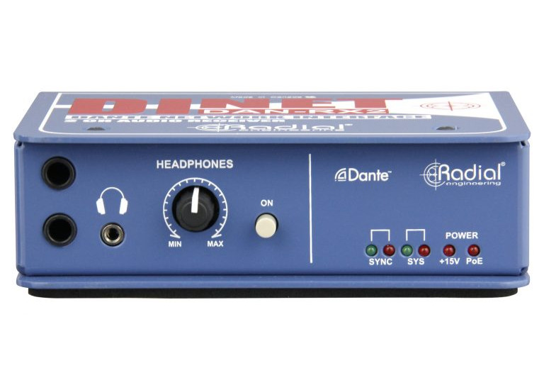 RADIAL DiNet DAN-RX2 - Cyfrowy Konwerter Dante2 RADIAL DiNet DAN-RX2 - Cyfrowy Konwerter Dante2