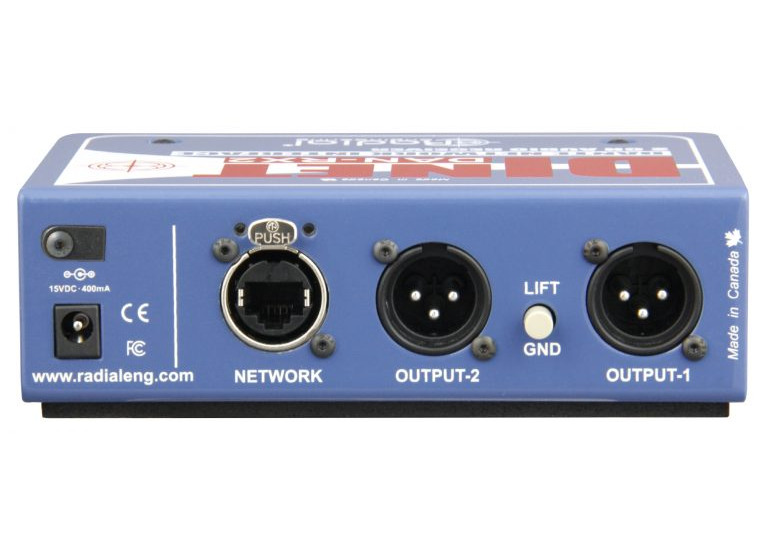RADIAL DiNet DAN-RX2 - Cyfrowy Konwerter Dante1 RADIAL DiNet DAN-RX2 - Cyfrowy Konwerter Dante1