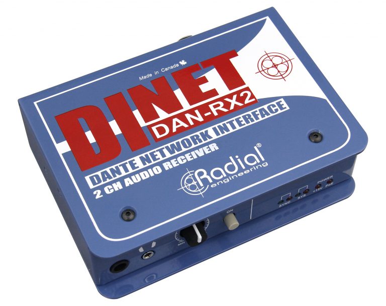RADIAL DiNet DAN-RX2 - Cyfrowy Konwerter Dante RADIAL DiNet DAN-RX2 - Cyfrowy Konwerter Dante