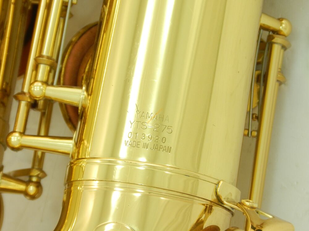 Saksofon tenorowy YAMAHA YTS-275 Futerał + Ustnik DR25-10623 Saksofon tenorowy YAMAHA YTS-275 Futerał + Ustnik DR25-10623