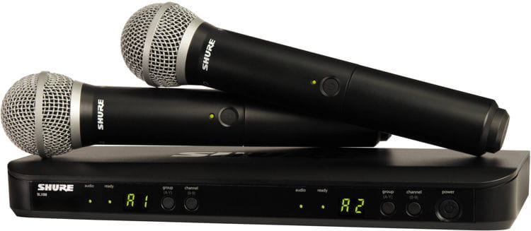Shure BLX288E/SM58 Shure BLX288E/SM58