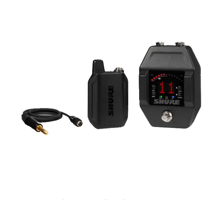 Shure GLXD16+E - system bezprzewodowy w pedale gitarowym Shure GLXD16+E - system bezprzewodowy w pedale gitarowym