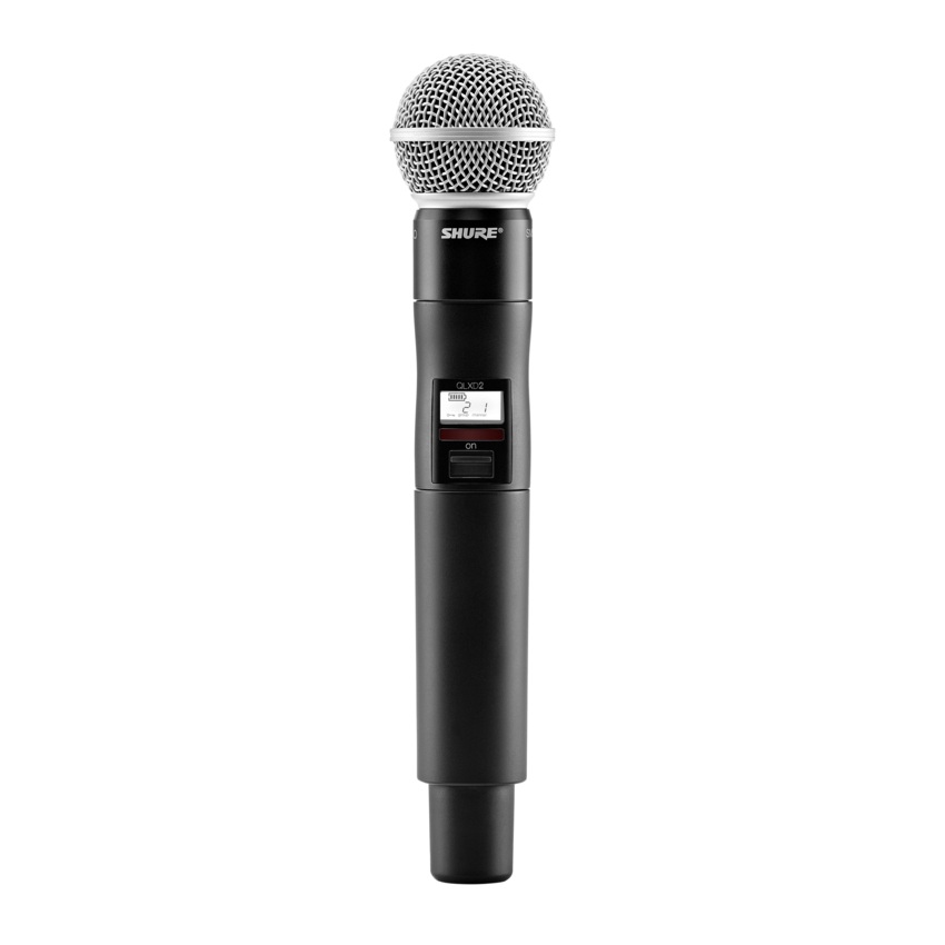 Shure QLXD2/SM58-G51 - nadajnik do ręki (470-534 MHz) Shure QLXD2/SM58-G51 - nadajnik do ręki (470-534 MHz)