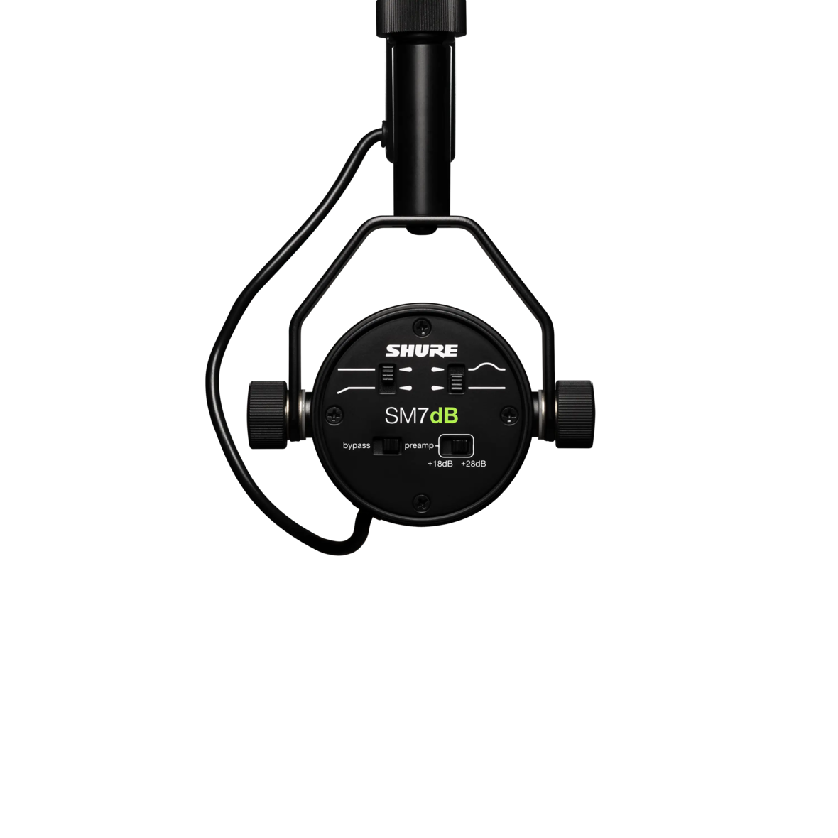 Shure SM7dB - Dynamiczny mikrofon wokalny z wbudowanym przedwzmacniaczem4 Shure SM7dB - Dynamiczny mikrofon wokalny z wbudowanym przedwzmacniaczem4