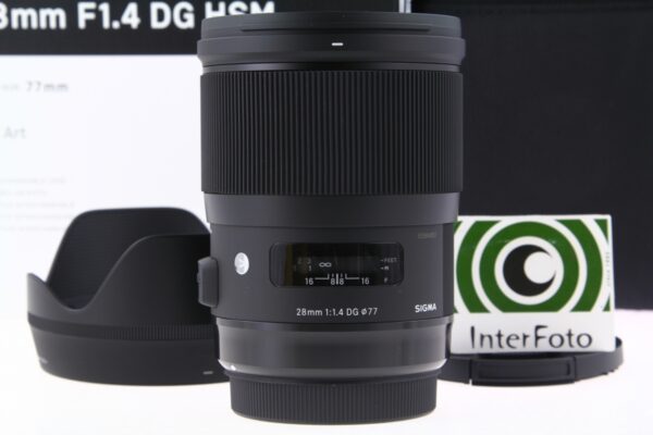 Sigma A 28mm F1.4 DG HSM ART Sony E-mount0
