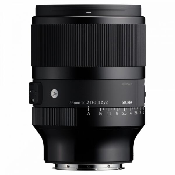 Sigma A 35mm F1.2 II DG ART Sony E-mount0