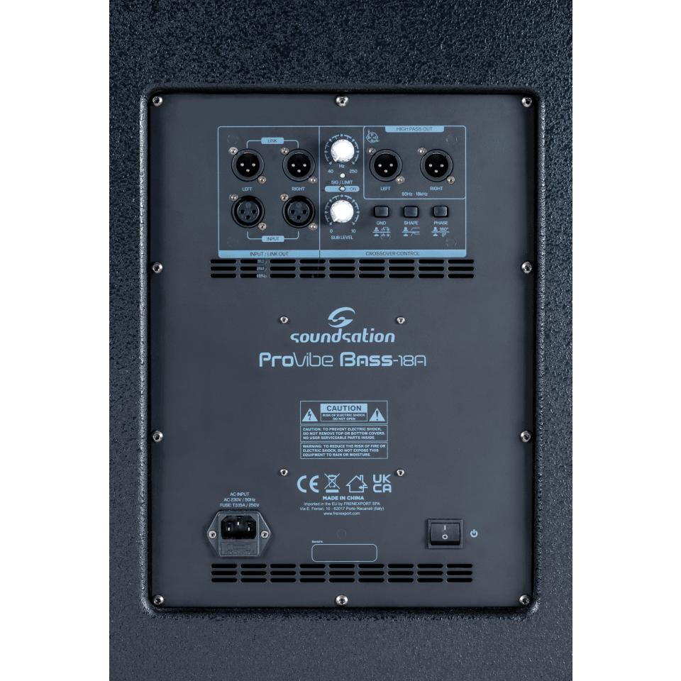 Soundsation Provibe Bass 18A - subwoofer aktywny0 Soundsation Provibe Bass 18A - subwoofer aktywny0