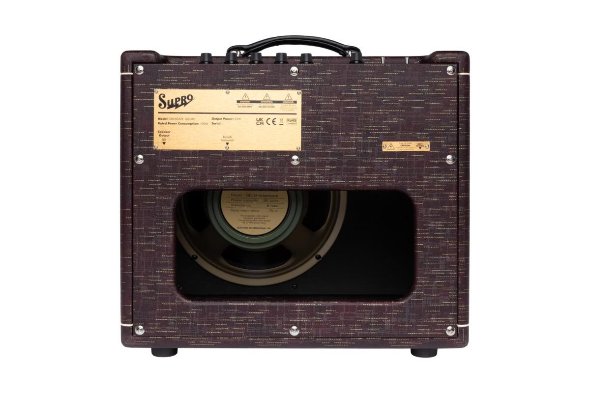 Supro Delegate 1x12 Burgundy 1620RCBUR – wzmacniacz gitarowy2 Supro Delegate 1x12 Burgundy 1620RCBUR – wzmacniacz gitarowy2