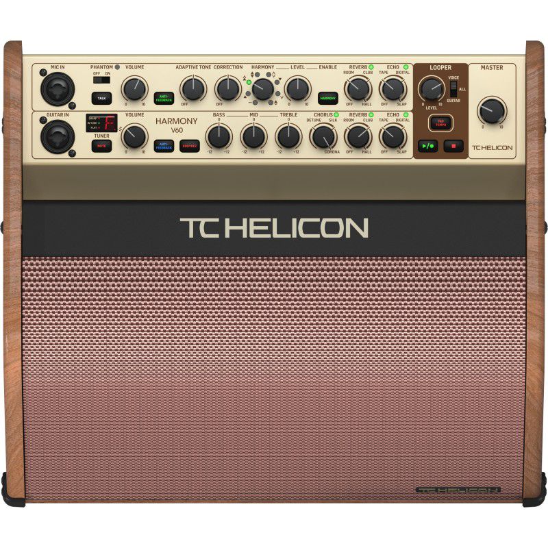 TC Helicon HARMONY V60 - wzmacniacz do instrumentów akustycznych z procesorem wokalnym1 TC Helicon HARMONY V60 - wzmacniacz do instrumentów akustycznych z procesorem wokalnym1